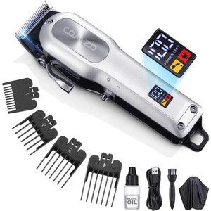 Hair Clippers for Men, Cordless Barber Clippers Professional Hair Cutting Kit
